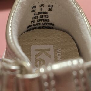 Keds Girls Metallic Pink Mary Jane Sneakers